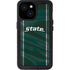 Michigan State University Jersey Grey iPhone 15 Waterproof Case